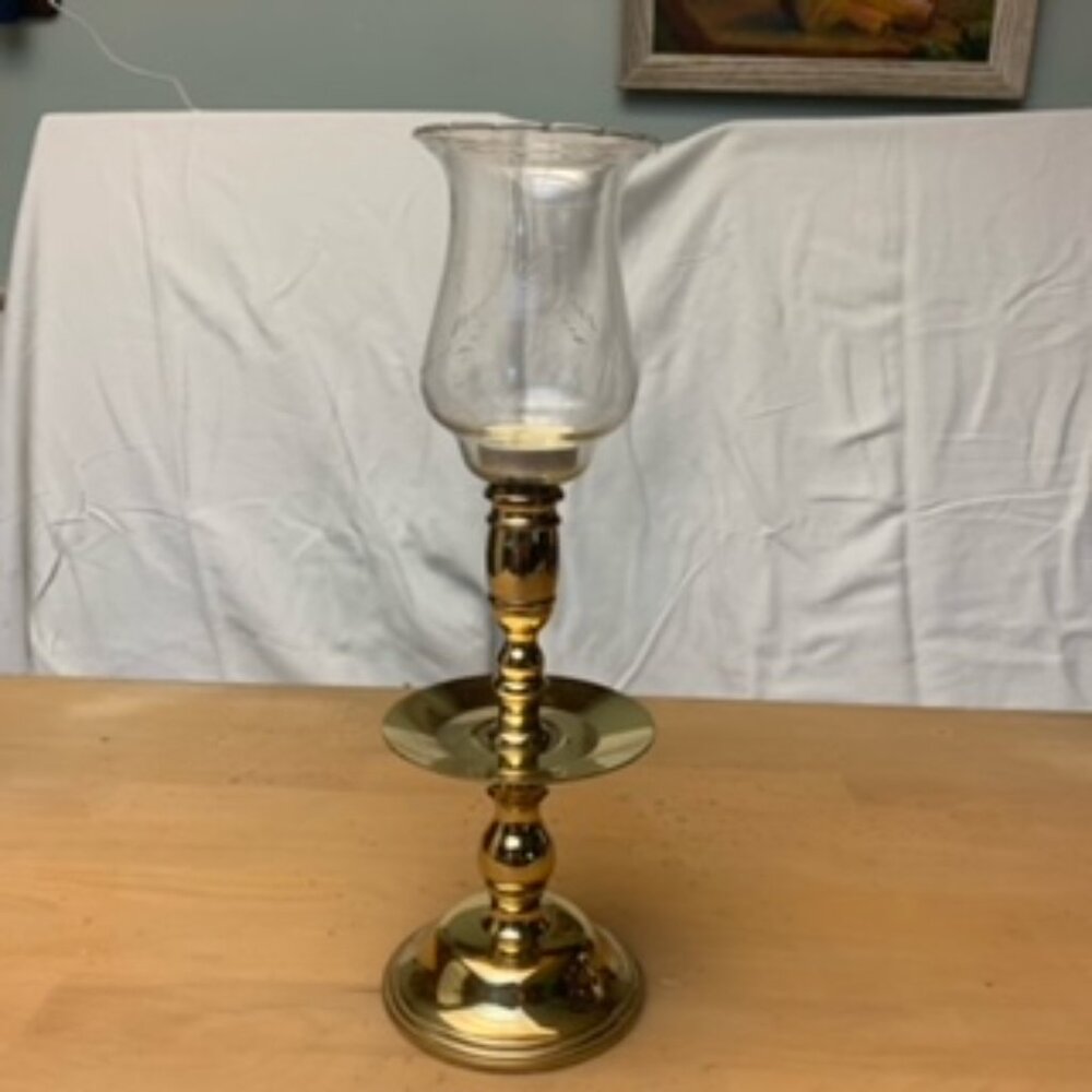 Vintage Baldwin Brass Candleholder